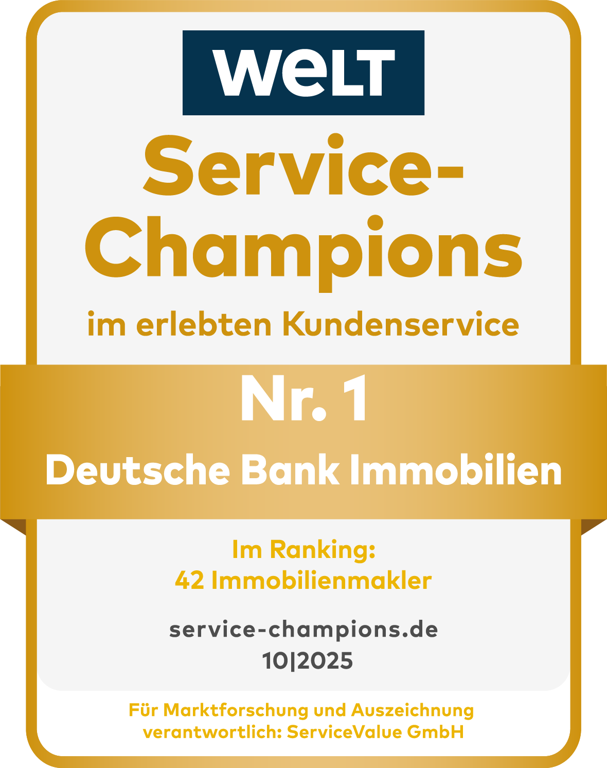 WELT Service-Champions
